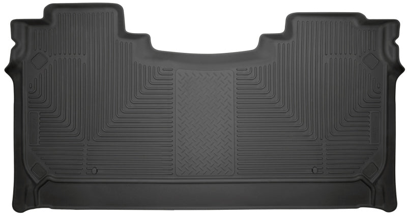 Load image into Gallery viewer, Husky Liners 2019 Ram 1500 Crew Cab WeatherBeater Black Second Row Floor Liners
