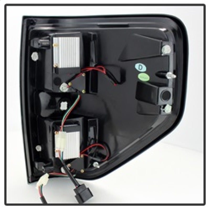 Load image into Gallery viewer, Spyder Ford F150 09-14 LED Tail Lights Black ALT-YD-FF15009-LED-BK
