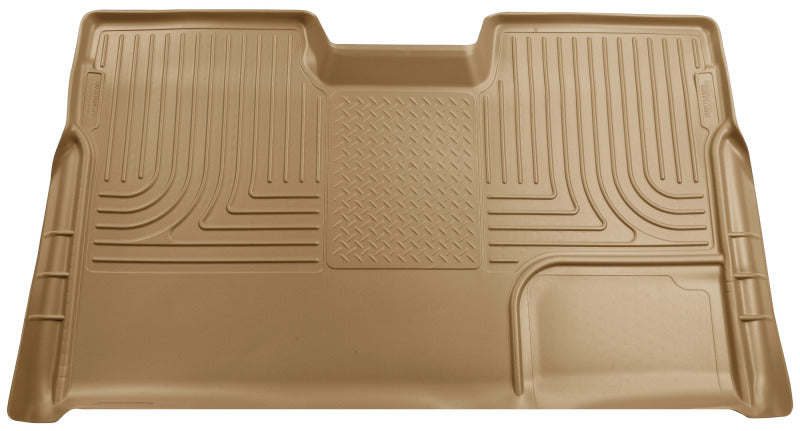 Load image into Gallery viewer, Husky Liners 09-12 Ford F-150 Super Crew WeatherBeater Tan Rear Cargo Liner
