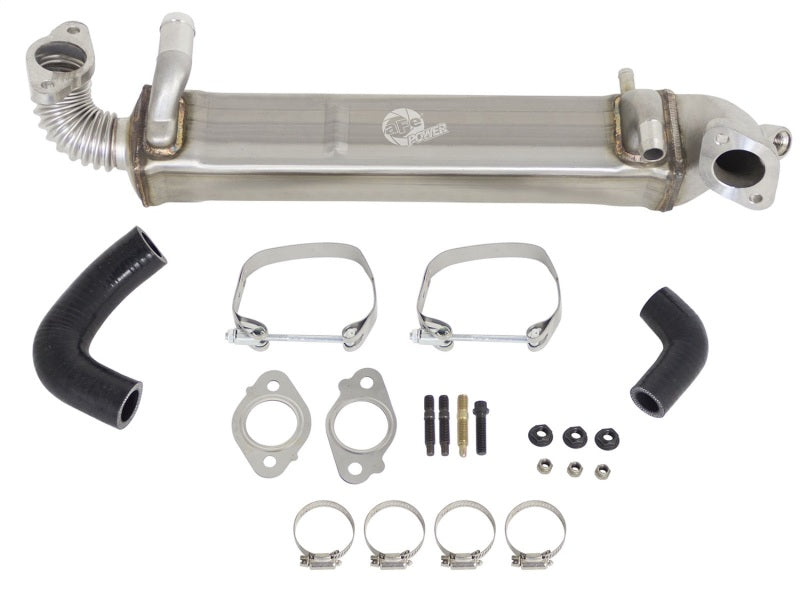 Load image into Gallery viewer, aFe Power BladeRunner EGR Cooler Vertical 08-10 Ford Diesel Trucks V8-6.4L (td)
