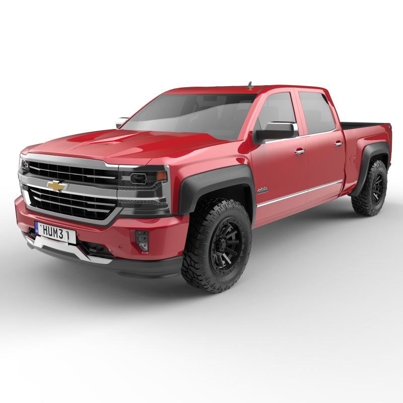 Load image into Gallery viewer, EGR 14-18 Chevrolet Silverado 1500 Baseline Standard Style Fender Flares Set Of 4
