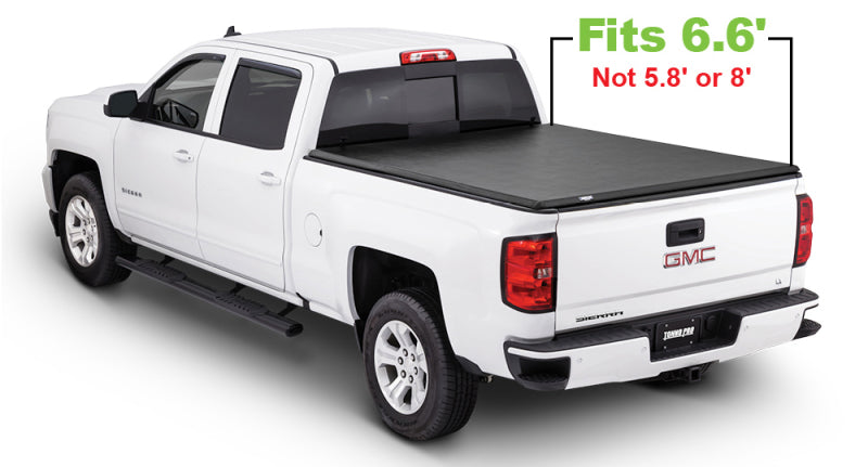 Load image into Gallery viewer, Tonno Pro 15-19 Chevy Silverado 3500 6.6ft Fleetside Hard Fold Tonneau Cover
