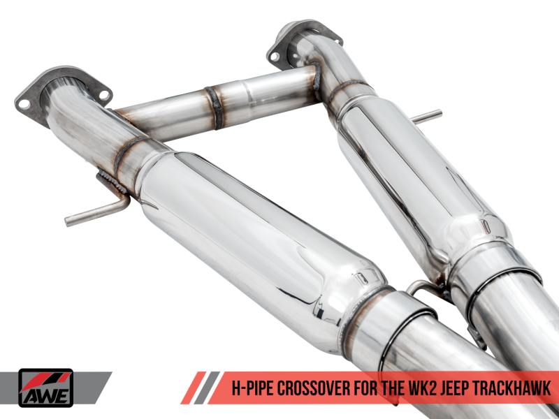 Load image into Gallery viewer, AWE Tuning 2020 Jeep Grand Cherokee SRT/Trackhawk Touring Edition Exhaust - Use w/Stock Tips
