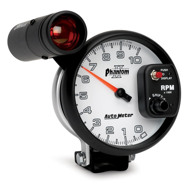 Load image into Gallery viewer, Autometer 5 inch Pedestal Mount 10000 RPM Shift-Lite Tachometer
