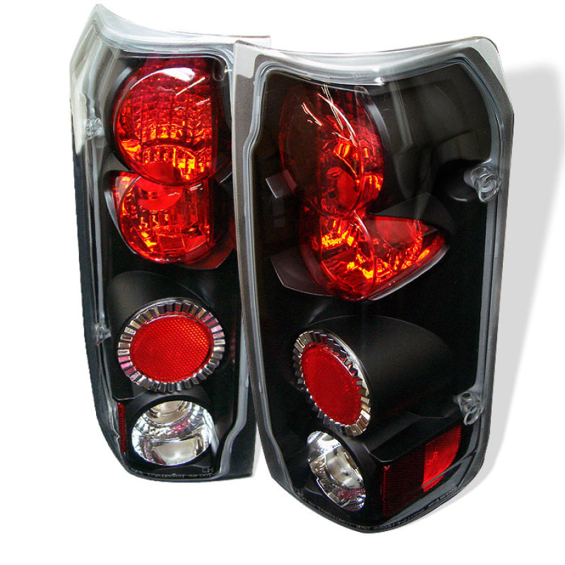 Load image into Gallery viewer, Spyder Ford F150 87-96/Ford Bronco 88-96 Euro Style Tail Lights Black ALT-YD-FF15089-BK
