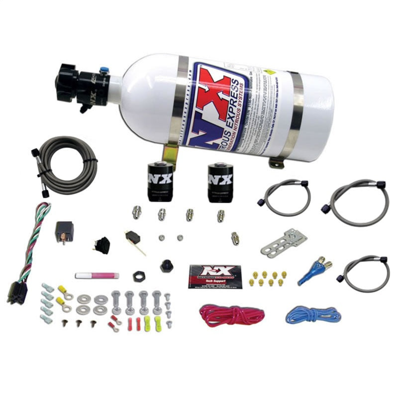 Load image into Gallery viewer, Nitrous Express Ford EFI Race Single Nozzle Nitrous Kit (100-250HP) w/10lb Bottle

