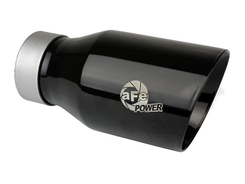 Load image into Gallery viewer, aFe 20-21 Jeep Wrangler Large Bore-HD 3in 304 Stainless Steel DPF-Back Exhaust System - Black Tip
