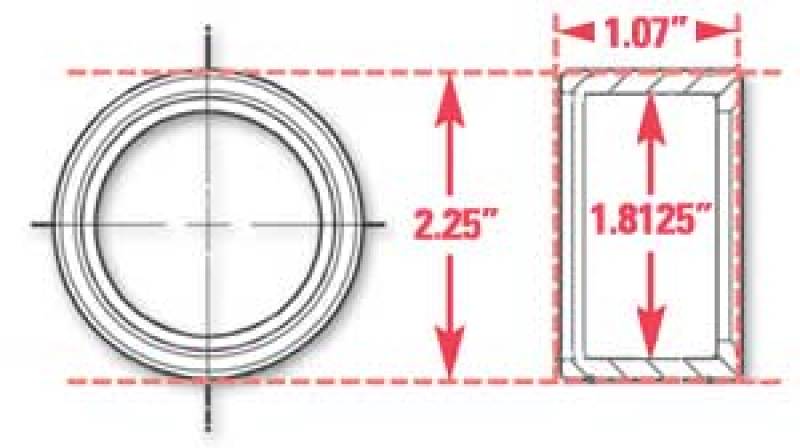 Load image into Gallery viewer, SPC Performance Weld-In Ring Kit 1.81 in. ID
