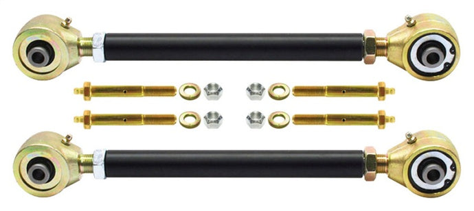 RockJock TJ/LJ Johnny Joint Adjustable Control Arms Rear Upper Double Adjustable Greasable Pair