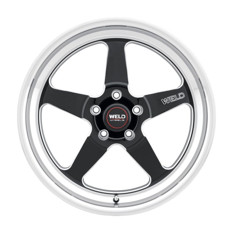 Load image into Gallery viewer, Weld S104 17X11 Ventura 5X127 ET-44 BS4.25 Gloss Black MIL Dia 78.1
