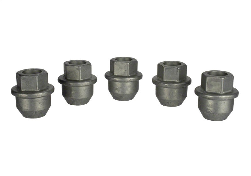 Load image into Gallery viewer, Ford Racing 05-14 Mustang 1/2in -20 Thread Cone Seat Open Lug Nut Kit (5 Lug Nuts)
