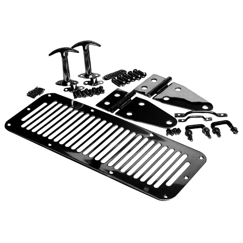 Load image into Gallery viewer, Rampage 1987-1995 Jeep Wrangler(YJ) Hood Set - Black

