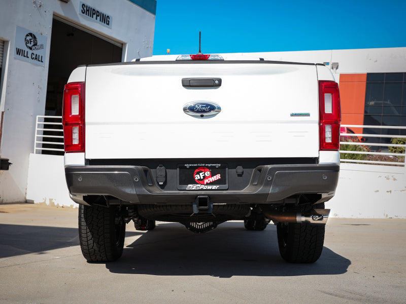 Load image into Gallery viewer, aFe Apollo GT Series 3in 409 SS Cat-Back Exhaust 2019 Ford Ranger 2.3L w/ Polished Tips
