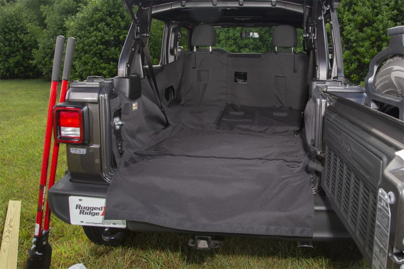 Load image into Gallery viewer, Rugged Ridge C3 Cargo Cover 18-22 Jeep Wrangler JL 4dr (Excl. 4XE Models)
