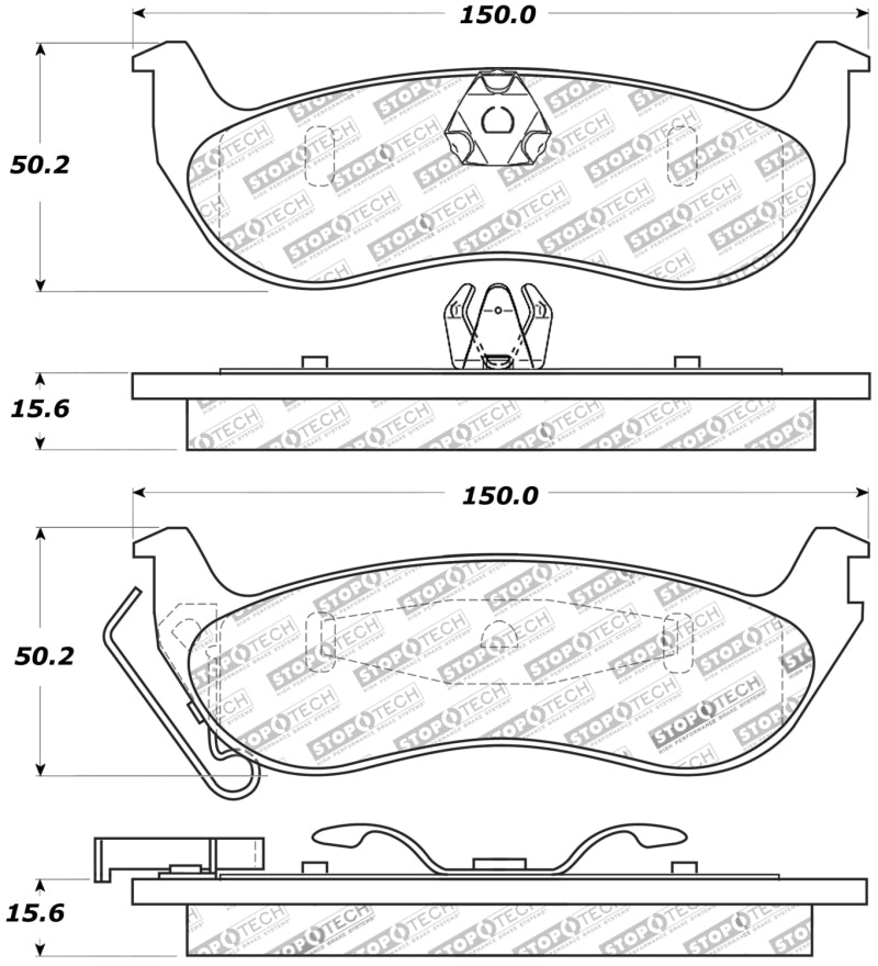 Load image into Gallery viewer, StopTech Sport Brake Pads w/Shims and Hardware - Front
