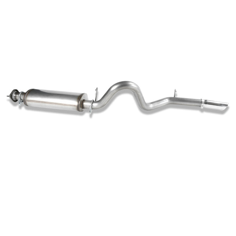 Load image into Gallery viewer, JBA 00-06 Jeep Wrangler TJ 2.5L/4.0L 304SS Single Rear Exit Cat-Back Exhaust
