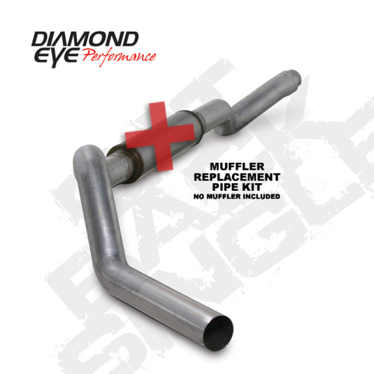 Diamond Eye KIT 5in CB MFLR RPLCMENT PIPE SGL AL: 2006-2007.5 CHEVY 6 ...