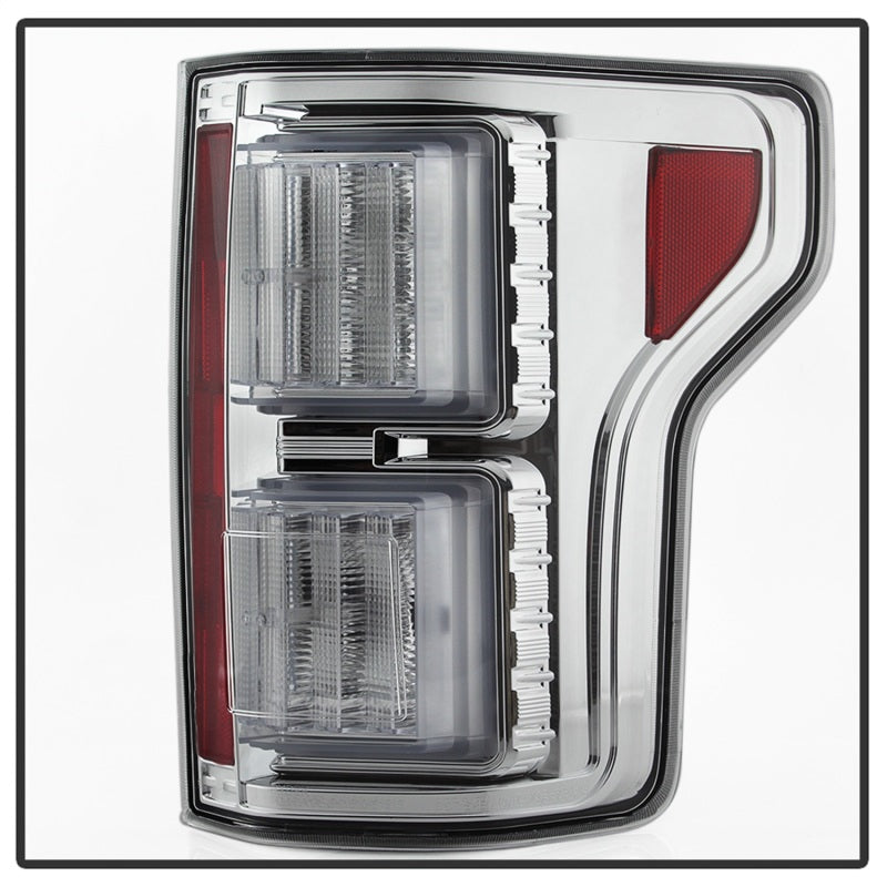 Load image into Gallery viewer, Spyder 18-19 Ford F-150 (W/O Blind Spot Sensor) LED Tail Lights - Chrome (ALT-YD-FF15018-LED-C)
