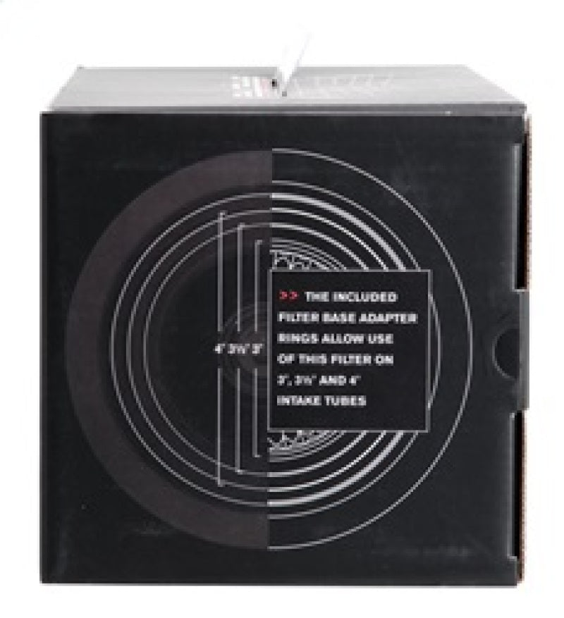 Load image into Gallery viewer, Spectre Adjustable Conical Air Filter 9-1/2in. Tall (Fits 3in. / 3-1/2in. / 4in. Tubes) - Red
