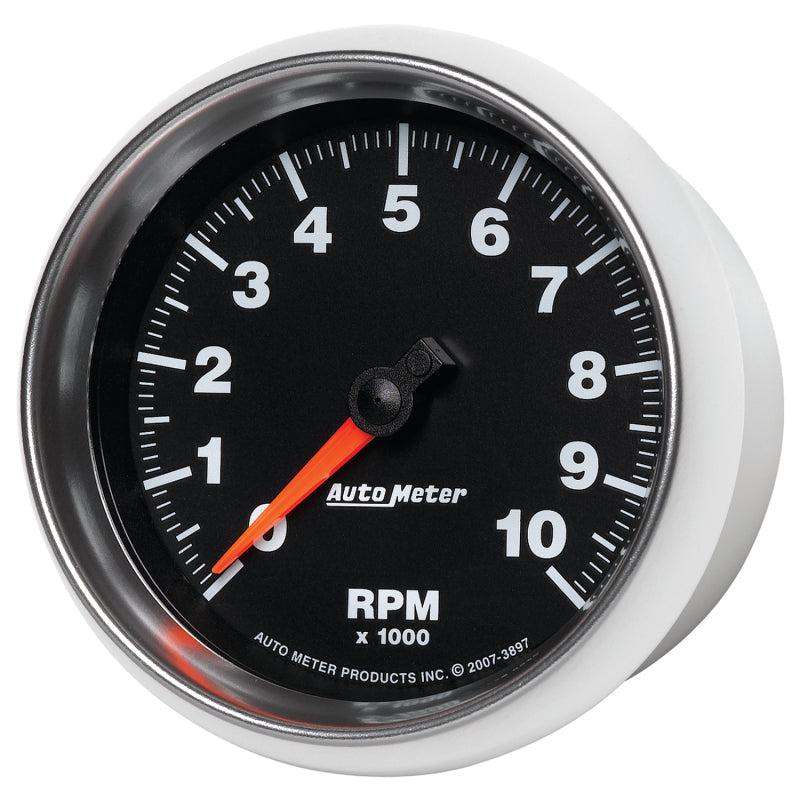 Load image into Gallery viewer, Autometer GS 3-3/8in 10000 RPM In-Dash Tachometer Gauge
