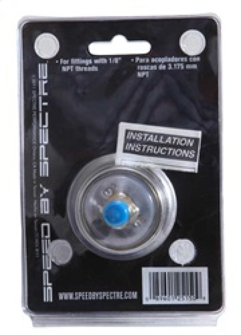 Load image into Gallery viewer, Spectre Fuel Pressure Gauge (Liquid Filled) 0-15psi
