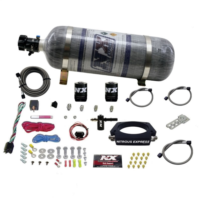 Load image into Gallery viewer, Nitrous Express 2014+ Chevrolet Corvette C7 Nitrous Plate Kit (50-300HP) w/Composite Bottle
