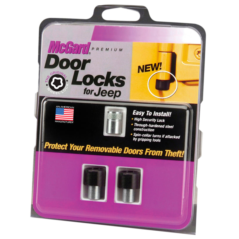 Load image into Gallery viewer, McGard 07-17 Jeep Wrangler JK / Unlimited JK 2-Door Lock Set - (2 Locks)
