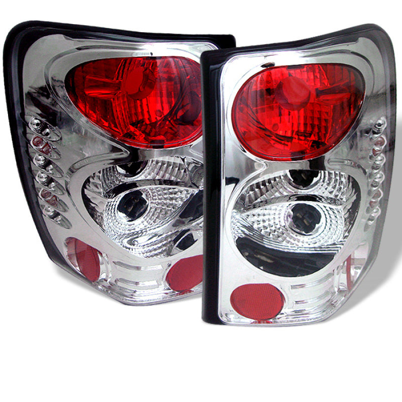 Load image into Gallery viewer, Spyder Jeep Grand Cherokee 99-04 Euro Style Tail Lights Chrome ALT-YD-JGC99-C
