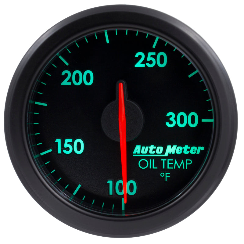 Load image into Gallery viewer, Autometer Airdrive 2-1/6in Oil Temp Gauge 100-300 Degrees F - Black
