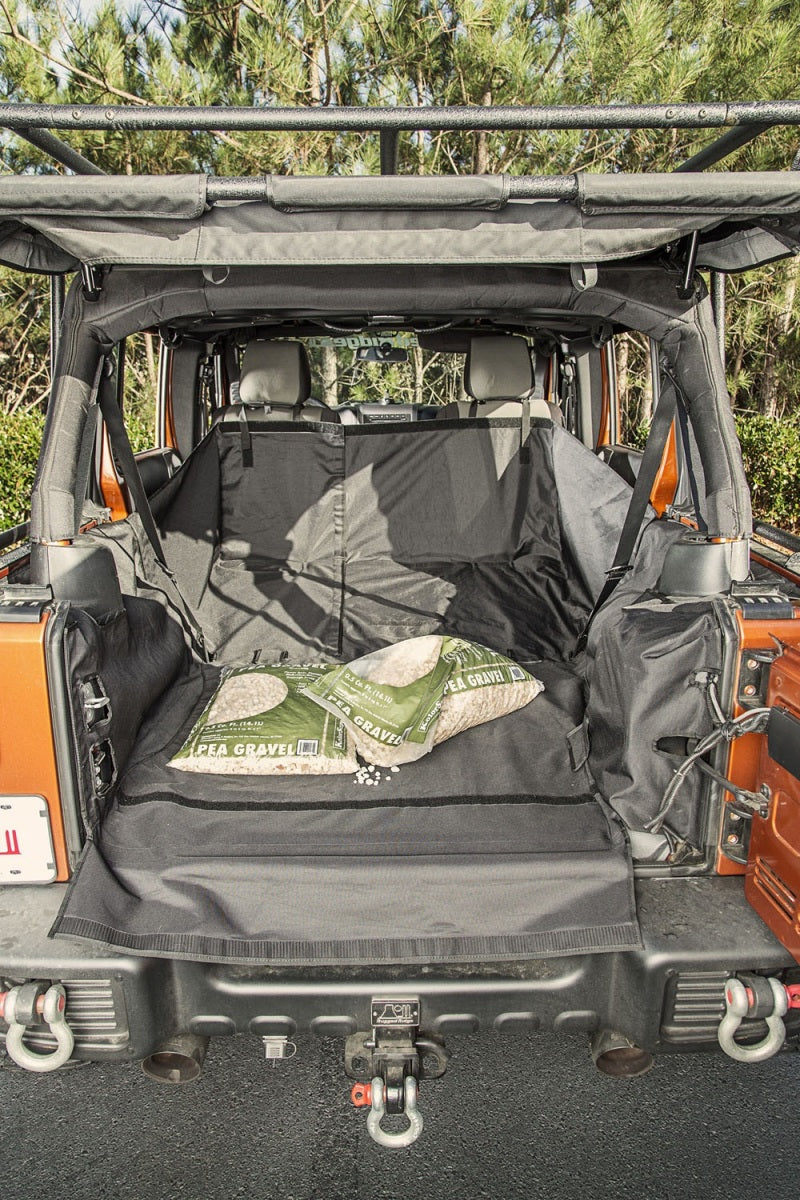 Load image into Gallery viewer, Rugged Ridge C3 Cargo Cover w/Subwoofer 07-14 JKU 4 Door
