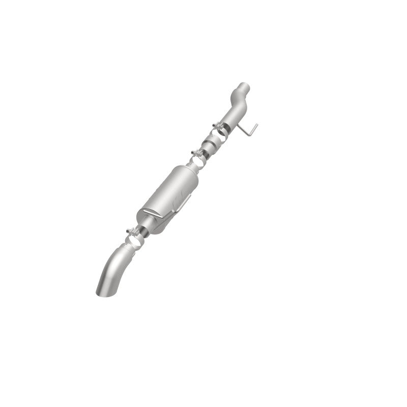 Load image into Gallery viewer, MagnaFlow Cat-Back, SS, 2.5/3in, Turn Down In Front Rear Tire 2015 Ford F150 5.0L V8 Ext Cab
