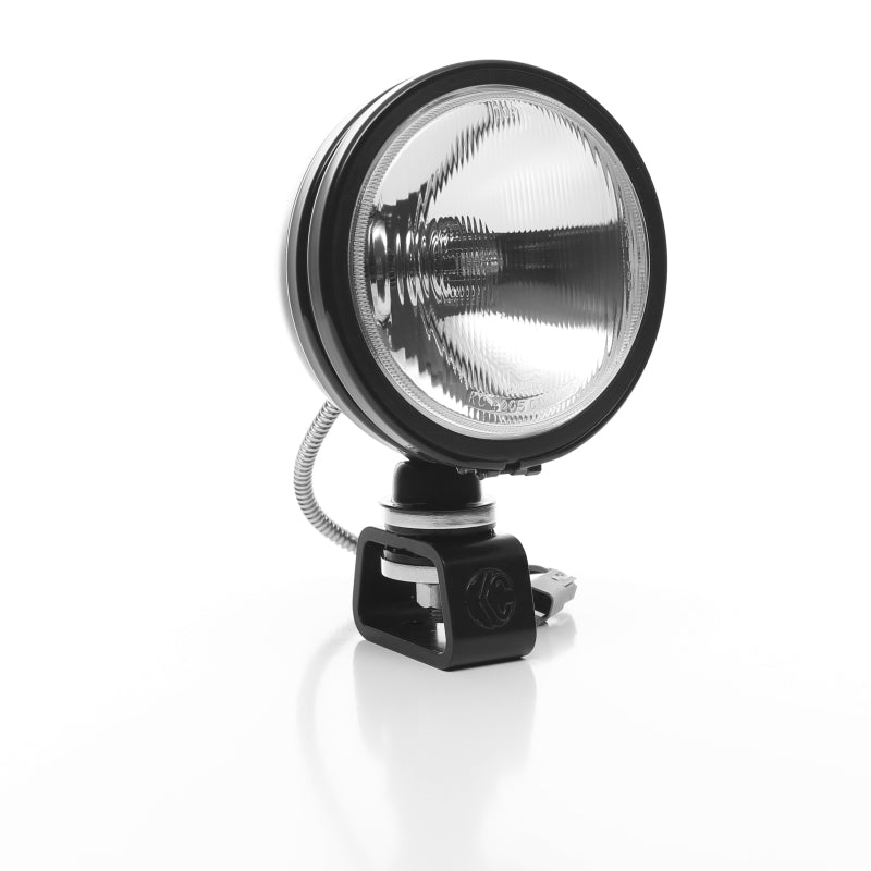 Load image into Gallery viewer, KC HiLiTES Daylighter 6in. Halogen Light 100w Spread Beam (Pair Pack System) - Black SS
