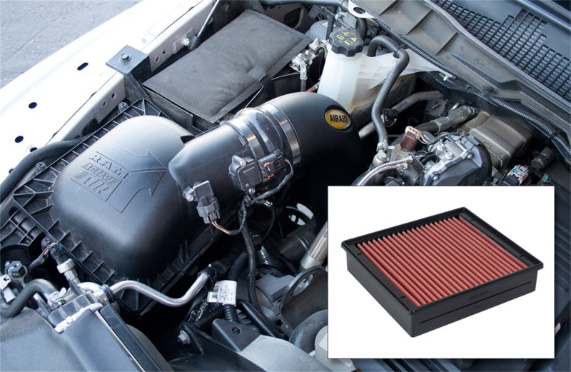 Load image into Gallery viewer, Airaid 13-15 Dodge Ram 6.7L Cummins Diesel Airaid Jr Intake Kit - Oiled / Red Media
