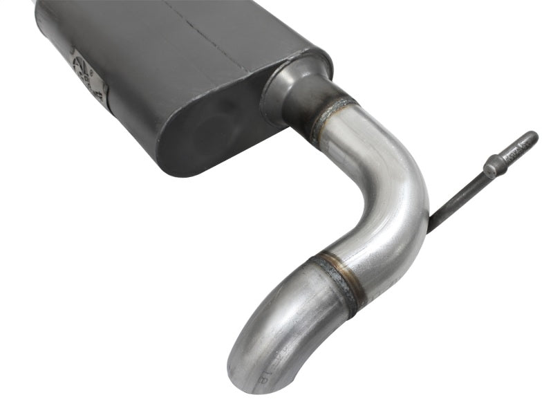Load image into Gallery viewer, aFe Scorpion Exhaust System Cat Back 2.5in Aluminized Hi-Tuck 07-18 Jeep Wrangler JK V6 3.6/3.8L
