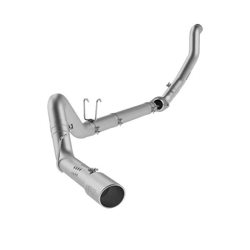 Load image into Gallery viewer, MBRP 08-10 Ford 6.4L F250/350/450 4 inch Filter Back Single Side Exit Aluminum and Down Pipe
