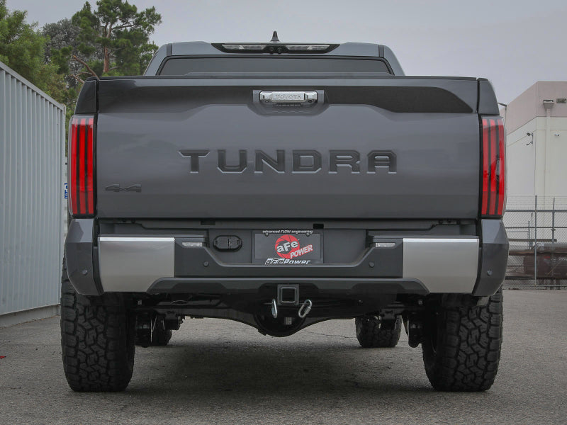 Load image into Gallery viewer, aFe 2022 Toyota Tundra V6-3.5L (tt) Apollo GT Series Hi-Tuck 2.5in to 3in 409 SS Cat-Back Exhaust
