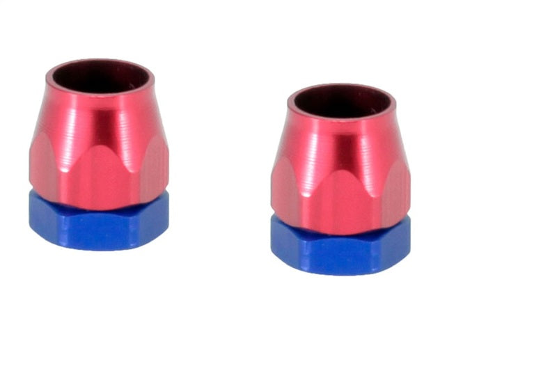 Load image into Gallery viewer, Spectre Magna-Clamp Hose Clamps 7/32in. (2 Pack) - Red/Blue
