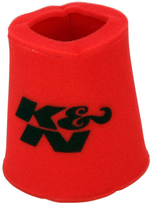 K&N Airforce Pre-Cleaner Round Tapered Red Air Filter Foam Wrap 6in Base ID x 5in Top ID x 9in H