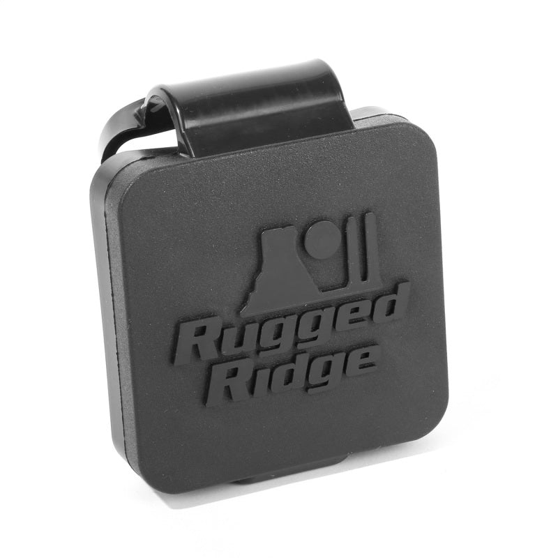 Load image into Gallery viewer, Rugged Ridge 2 Inch Hitch Plug Rugged Ridge Logo
