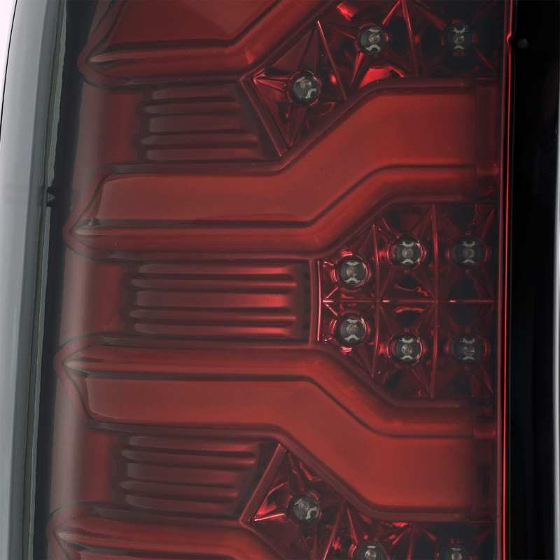 Load image into Gallery viewer, AlphaRex 14-18 Chevrolet Silverado 1500 PRO-Series LED Tail Lights Red Smoke
