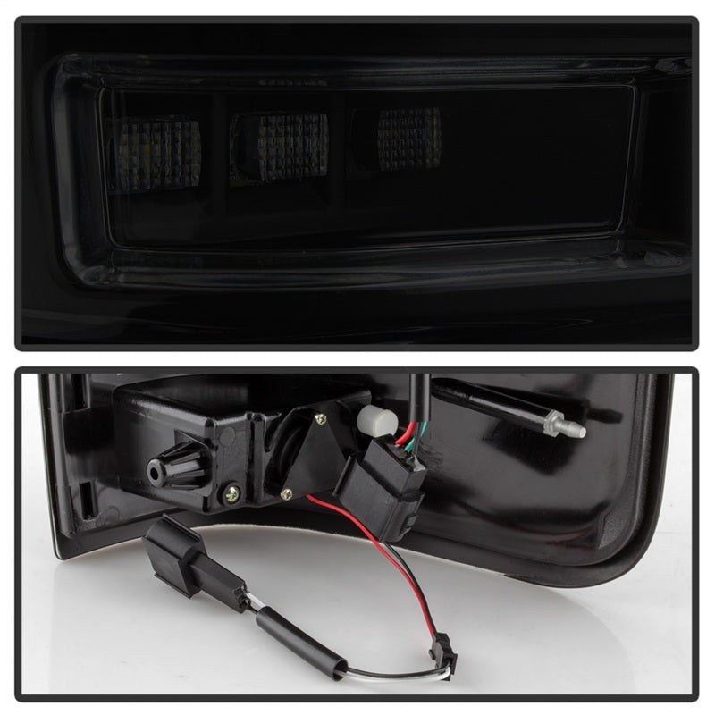 Load image into Gallery viewer, Spyder Ford F150 04-08 Styleside Tail Light V2 - LED - Black Smoke ALT-YD-FF15004V2-LBLED-BSM
