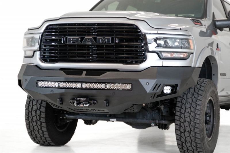 Load image into Gallery viewer, Addictive Desert Designs 19-20 RAM 2500/3500 Hammer Black Stealth Fighter Front Bumper
