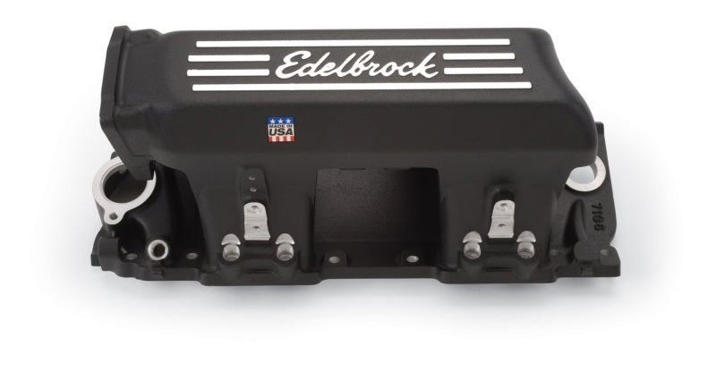 Load image into Gallery viewer, Edelbrock Manifold EFI Pro-Flo XT BB Chevy Rect Port Heads Black Powder Coated
