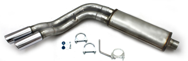 Load image into Gallery viewer, JBA 10-14 Ford Raptor 6.2L 409SS Pass Side Dual Exit Cat-Back Exhaust
