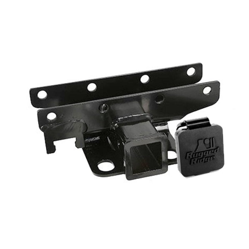Load image into Gallery viewer, Rugged Ridge Receiver Hitch Kit RR Logo 07-18 Jeep Wrangler
