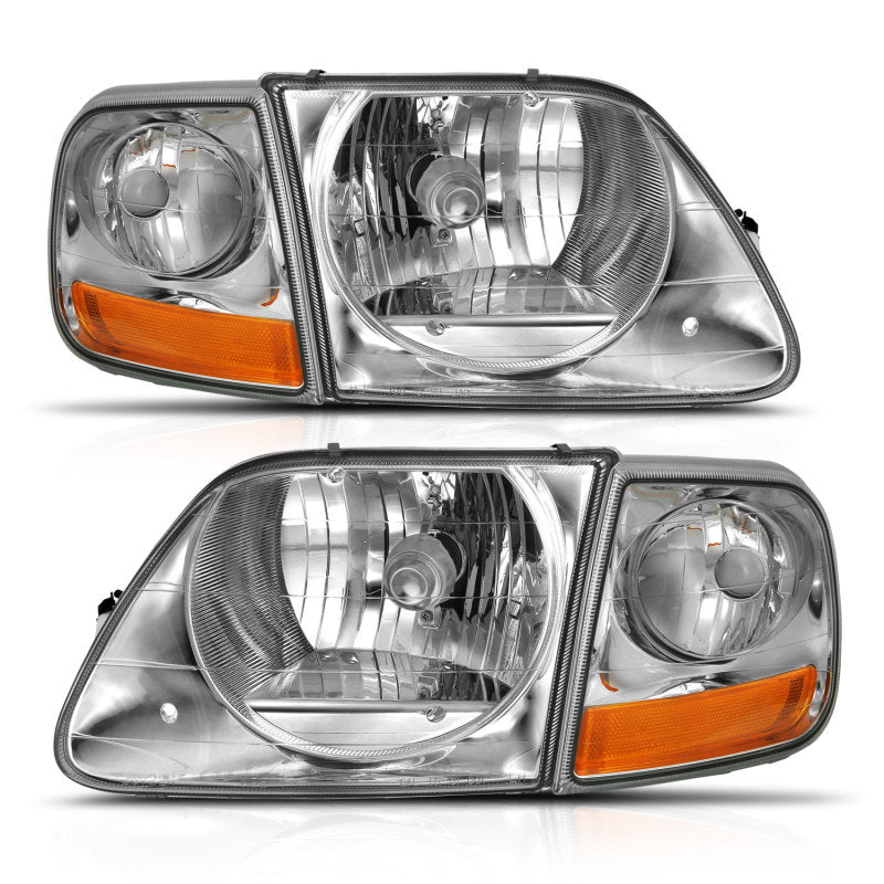 Load image into Gallery viewer, ANZO 1997-2003 Ford F-150 Crystal Headlight G2 Clear With Parking Light
