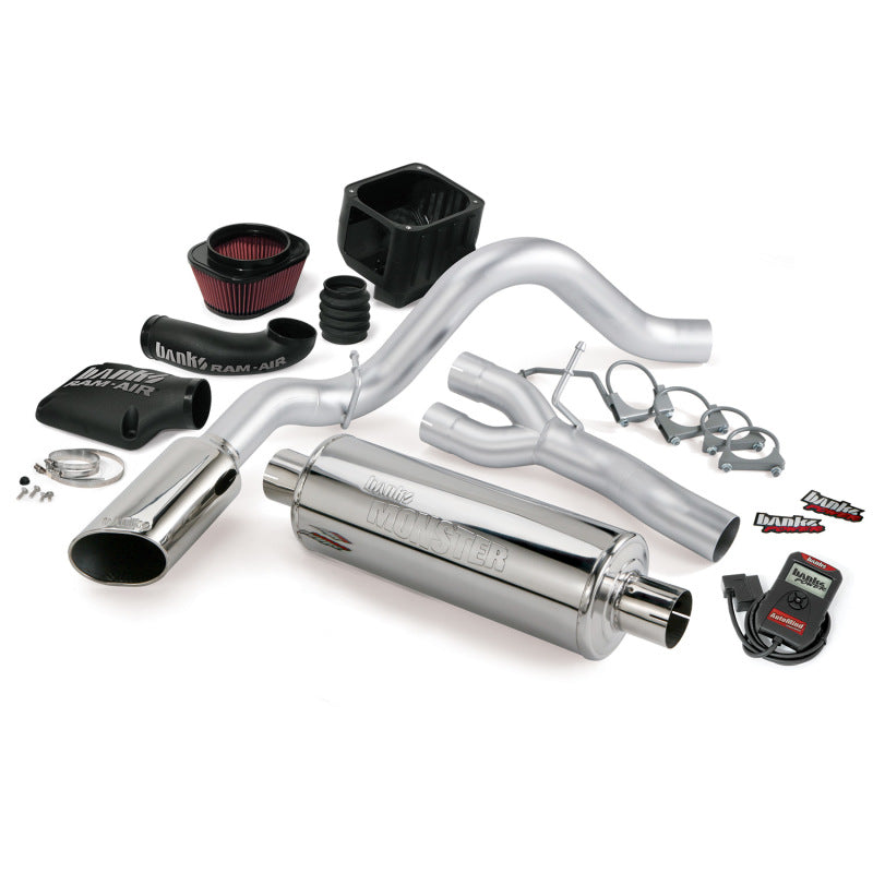 Load image into Gallery viewer, Banks Power 03-06 Chevy 4.8-5.3L EC/CCSB Stinger System - SS Single Exhaust w/ Chrome Tip
