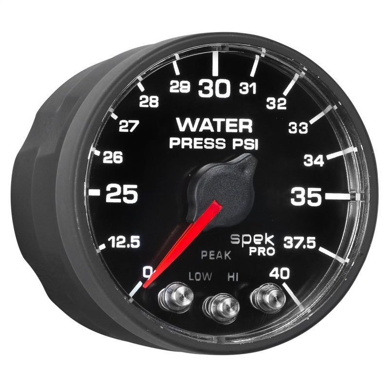 Load image into Gallery viewer, Autometer Spek-Pro - Nascar 2-1/16in Water Press 0- 40 psi Bfb
