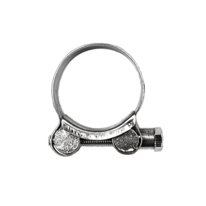 Load image into Gallery viewer, MBRP Universal 1.5in Barrel Band Clamp - Stainless (NO DROPSHIP)
