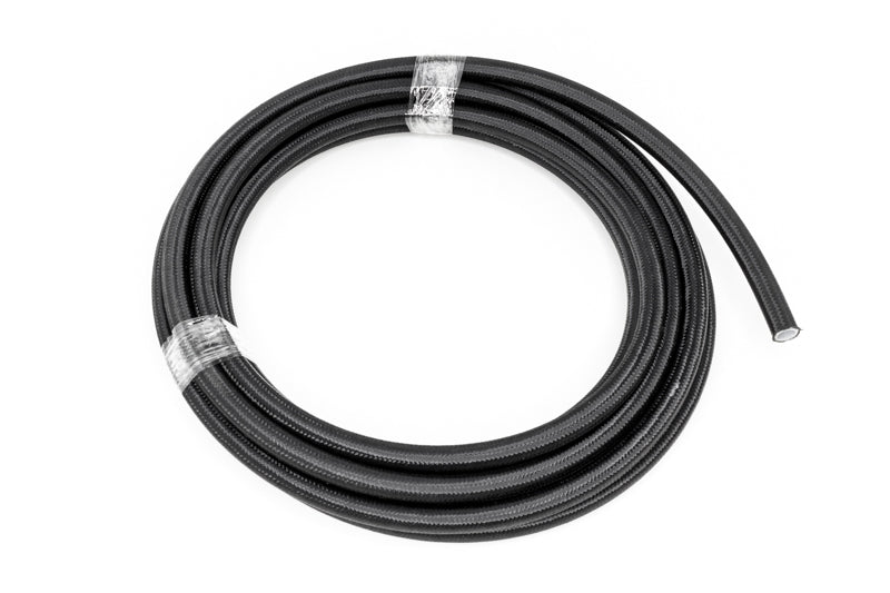 Load image into Gallery viewer, DeatschWerks 10AN Black Nylon Braided PTFE Hose 20 Feet
